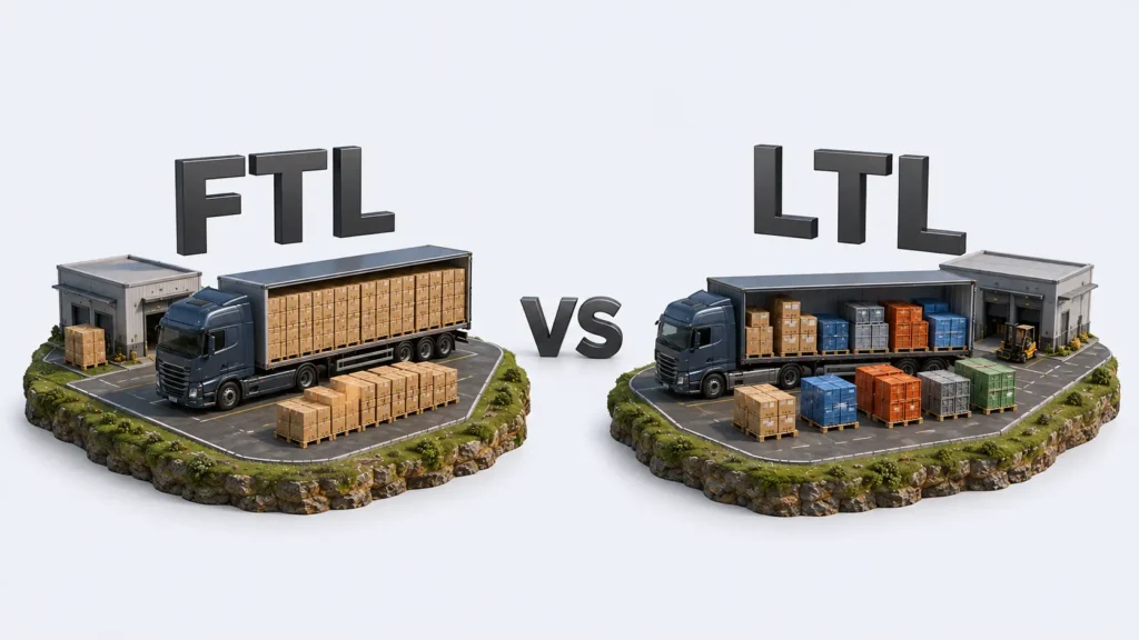 რა არის FTL თუ LTL? რომელი ჯობია თქვენი ტვირთისთვის?
